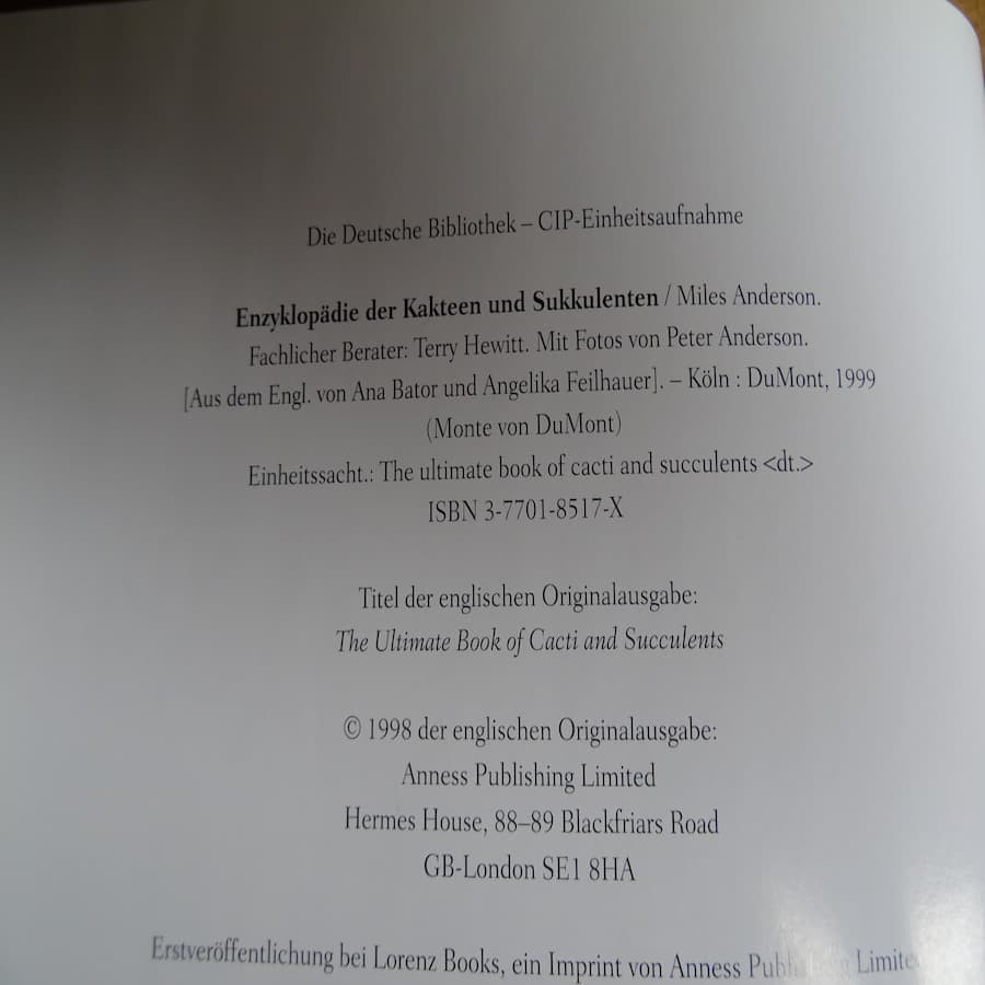 Kakteen und Sukkulenten