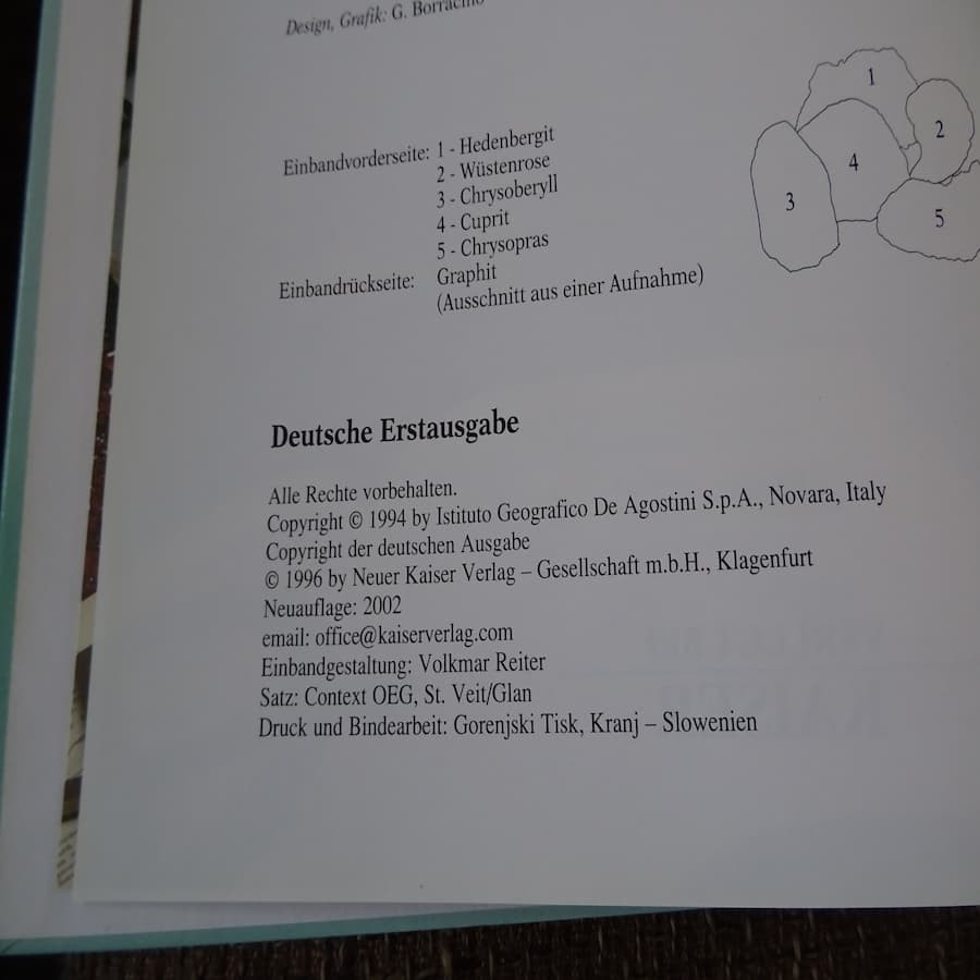 Das große Buch der Mineralien und Edelsteine
